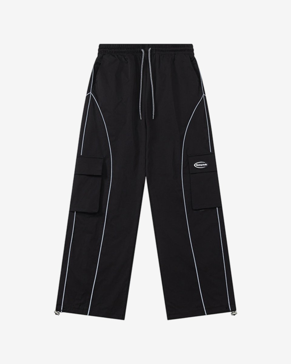 "PATH" Pants - Y - SIDE - y2k - streetwear - opium - knit - zipups