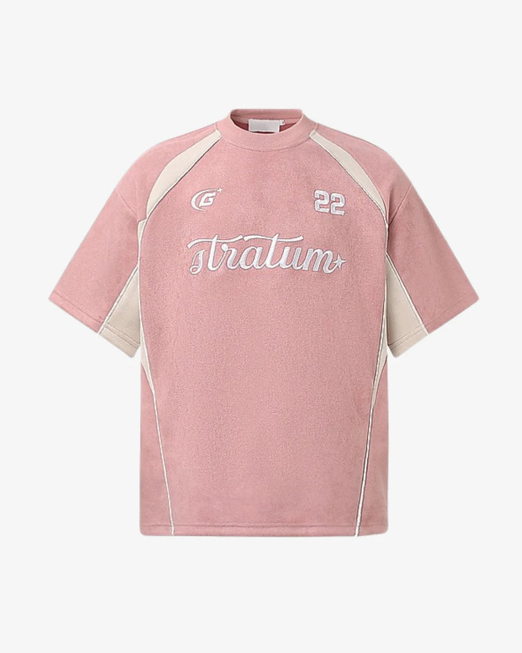 "SATURN" Suede T-Shirt