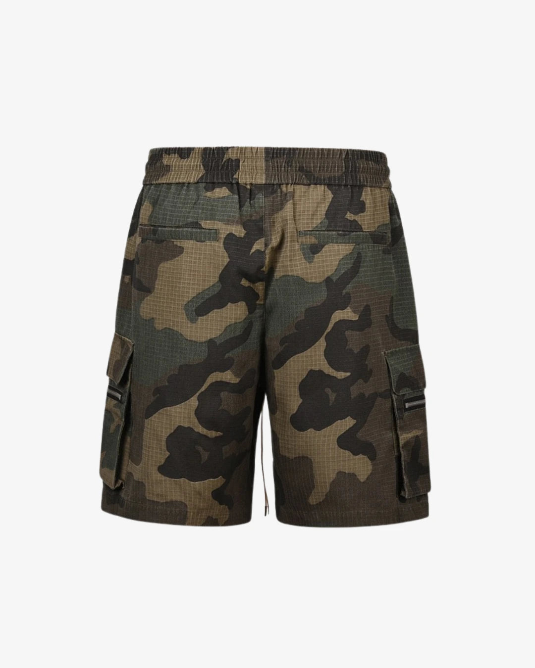 "MILITARY" Camo Shorts