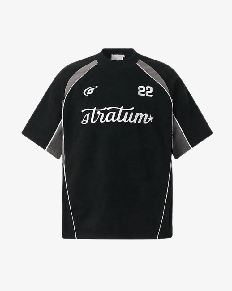 "SATURN" Suede T-Shirt