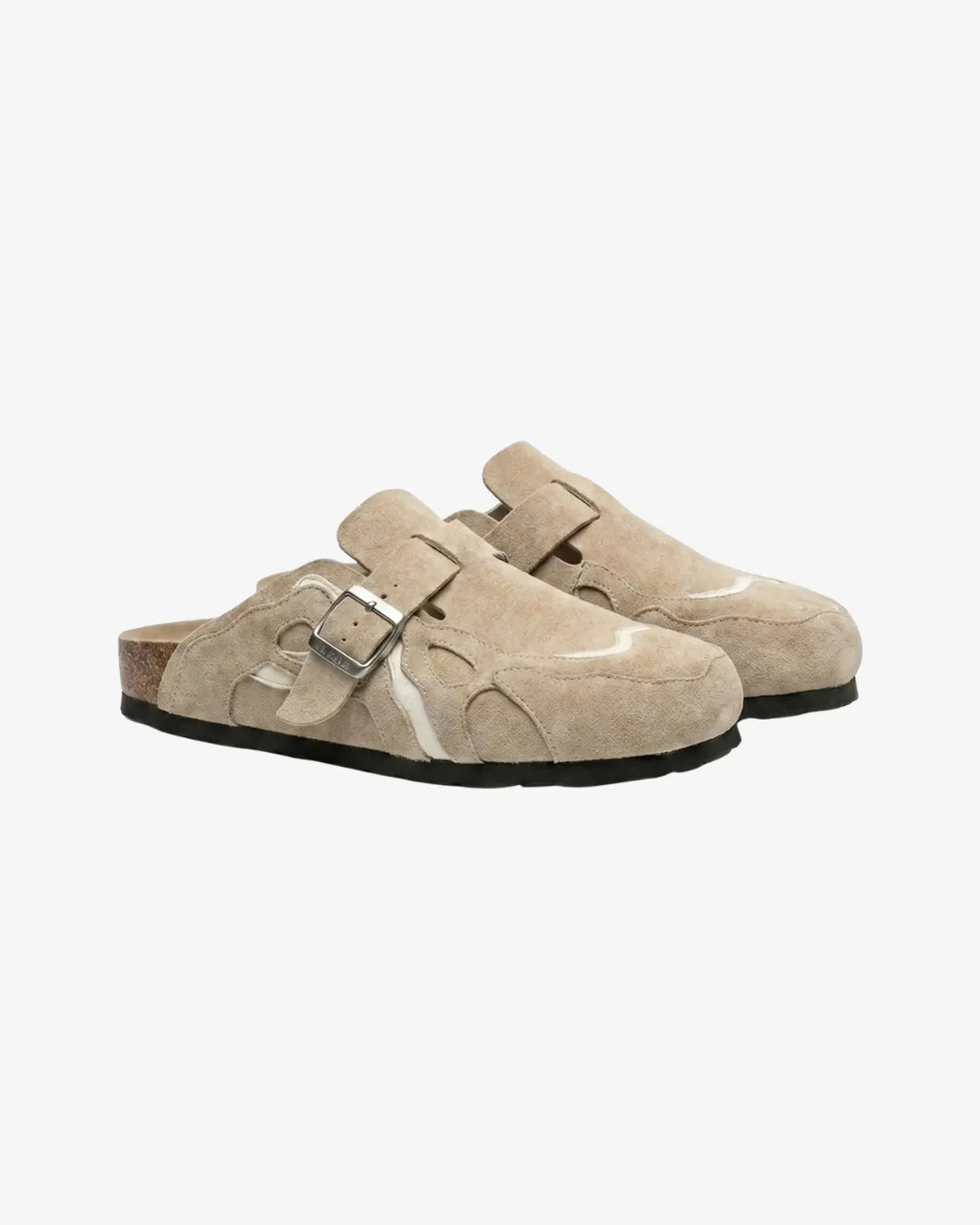 "SAYKO Beige" Clogs