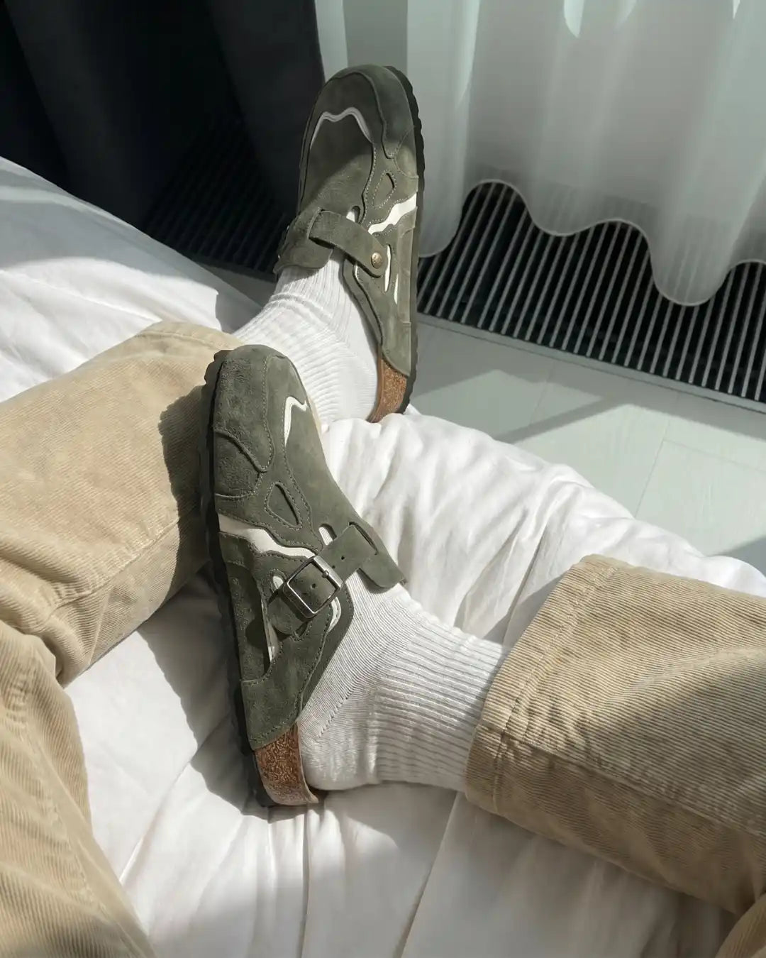 "SAYKO Green" Clogs