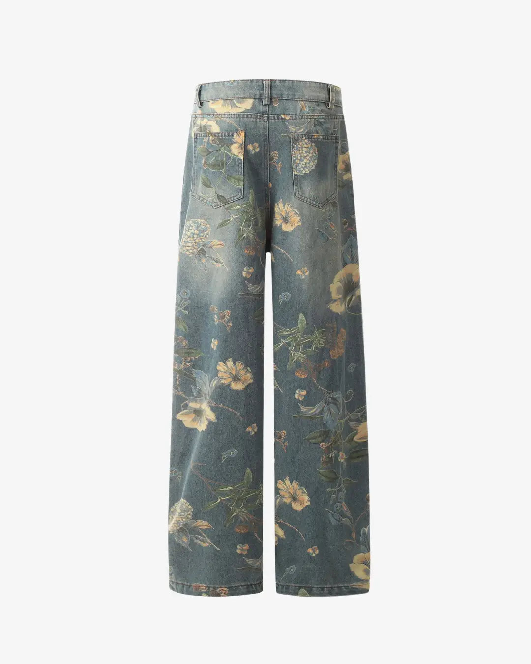 "FLORAL" Graphic Pants