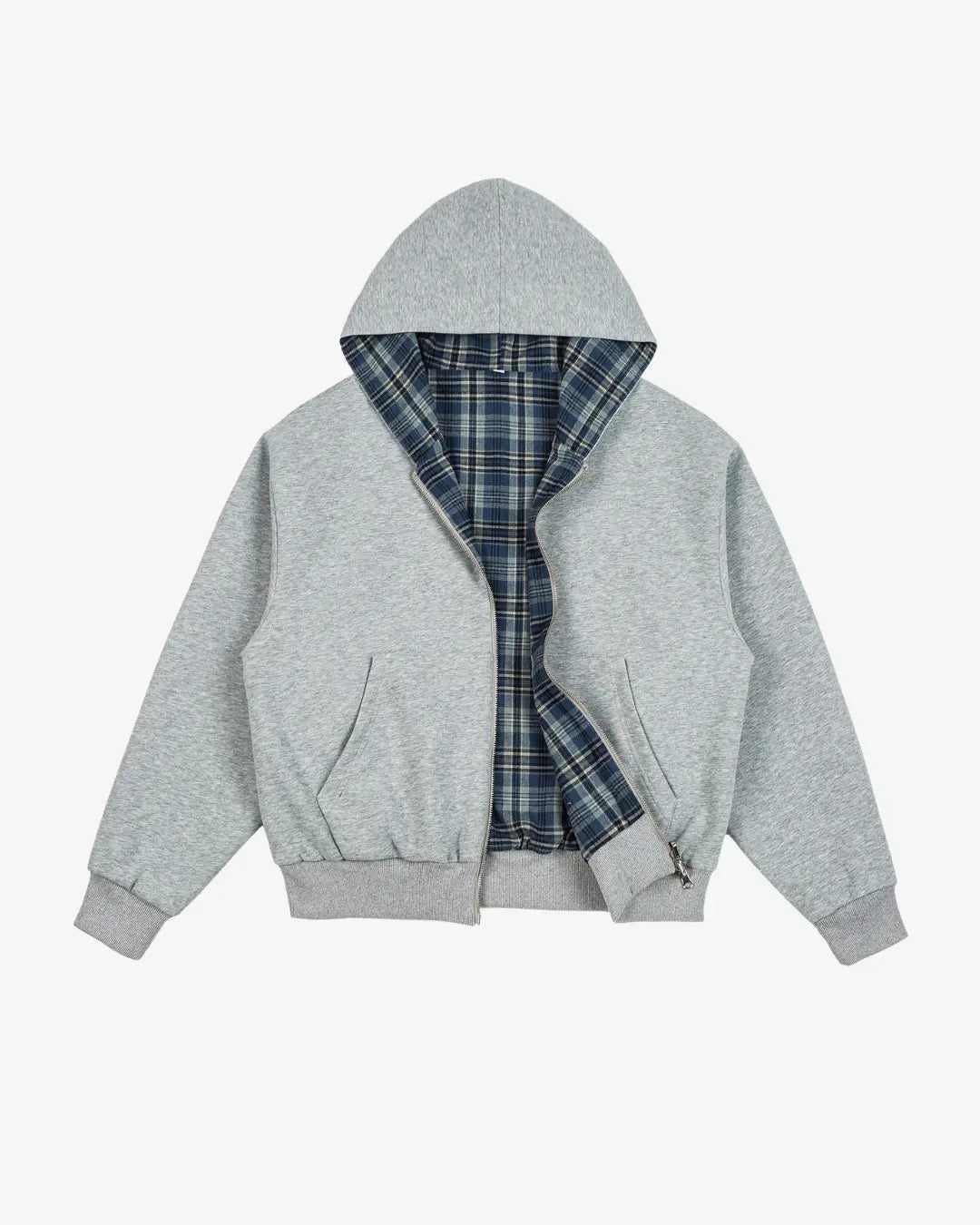 "REVERSE" Zip-Up
