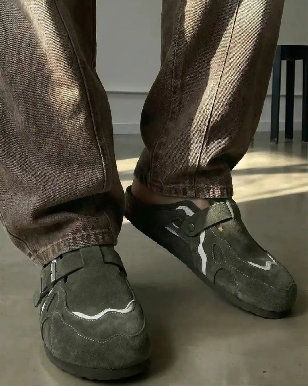 "SAYKO Green" Clogs