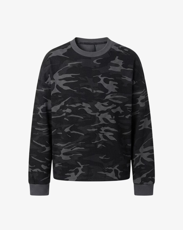 "RECON" Waffle Longsleeve