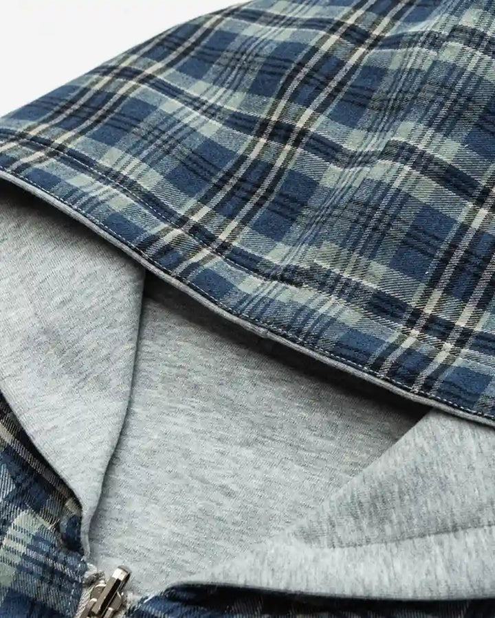 "REVERSE" Zip-Up
