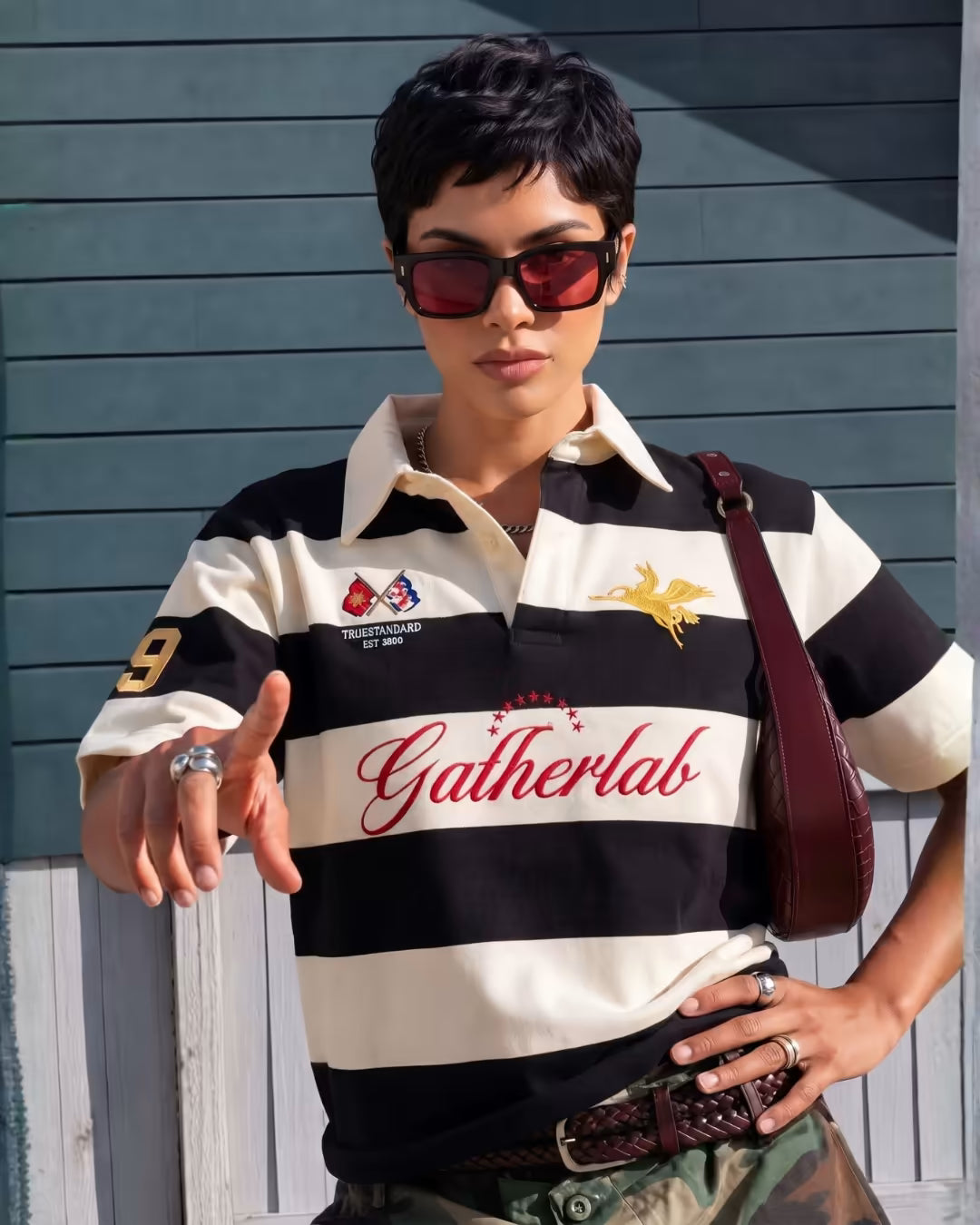 "SPENCER" Embroidered Polo