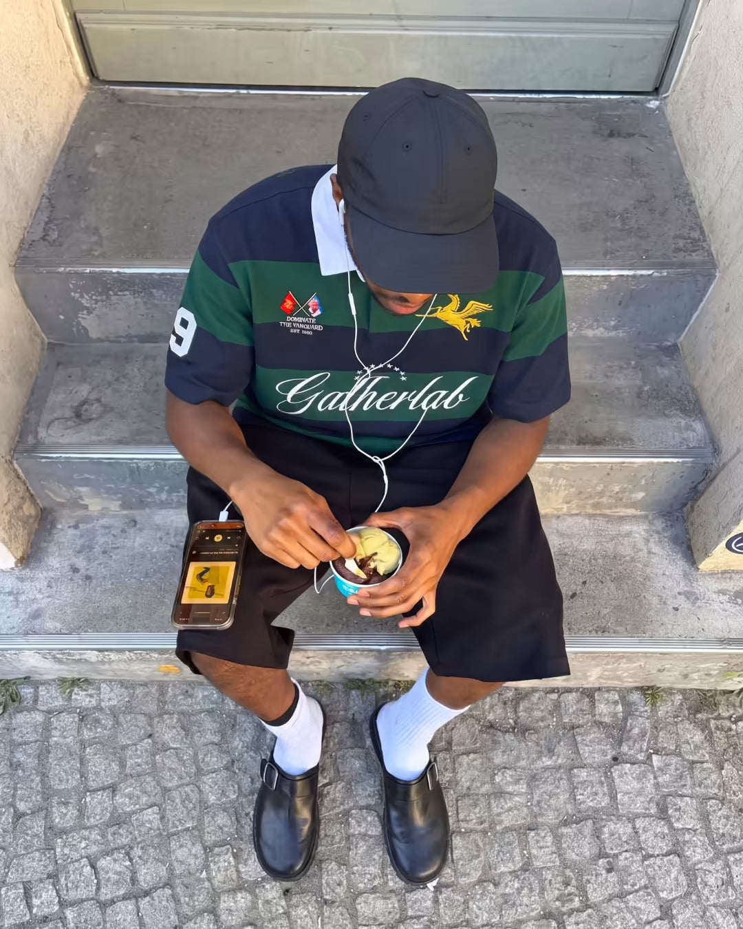 "SPENCER" Embroidered Polo