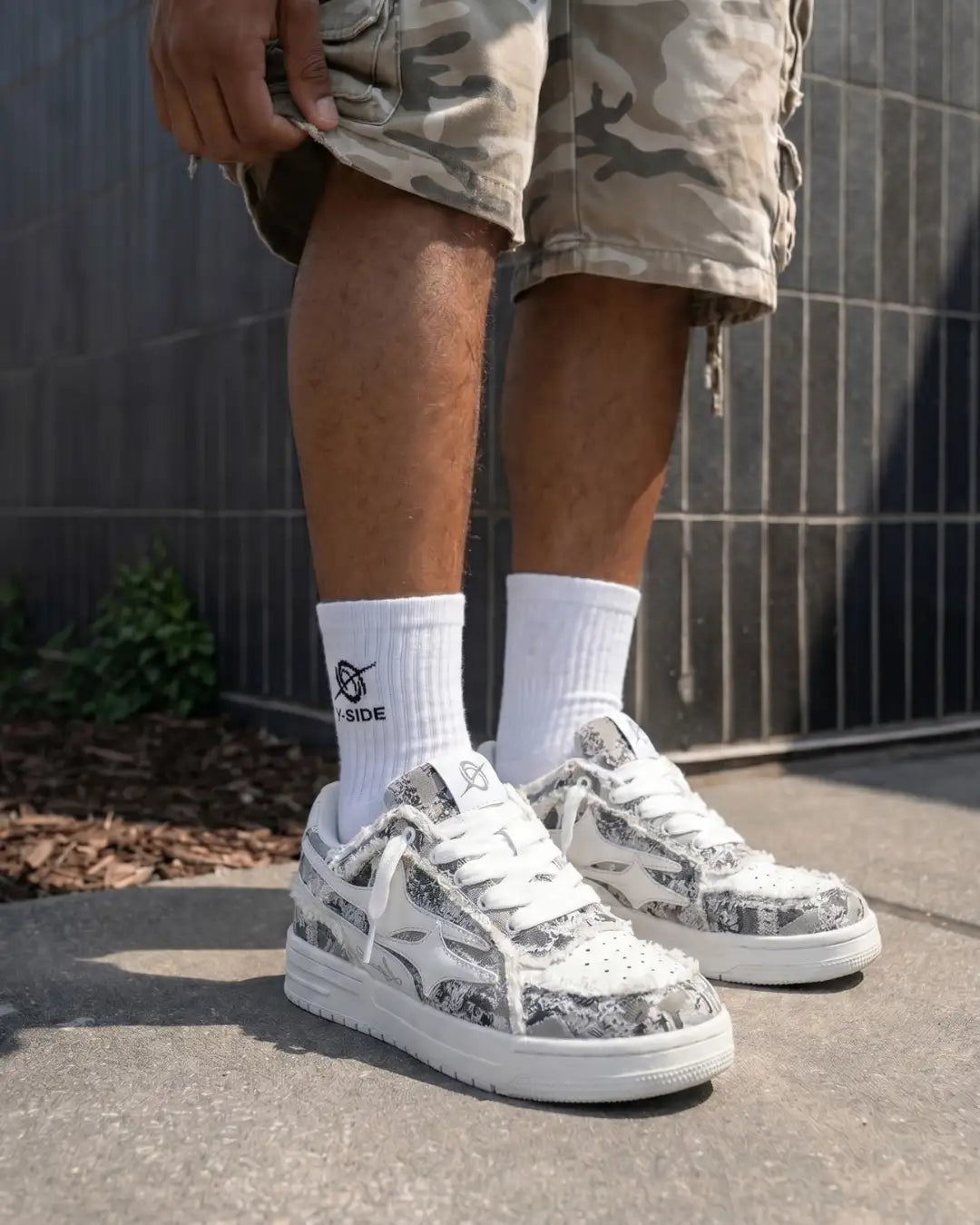 "AIRLINE" Dust Grey Sneakers