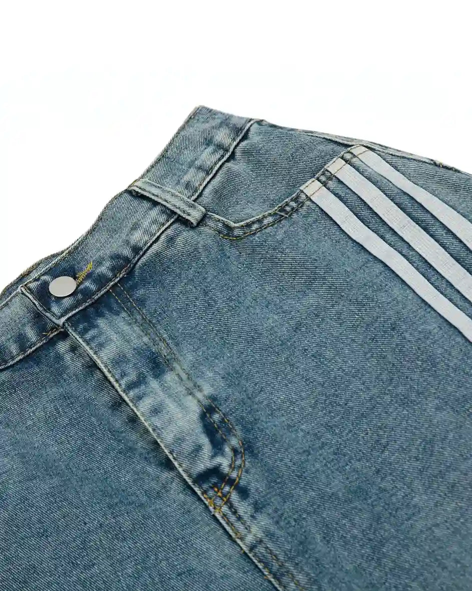"KASUAL" Denim Jorts