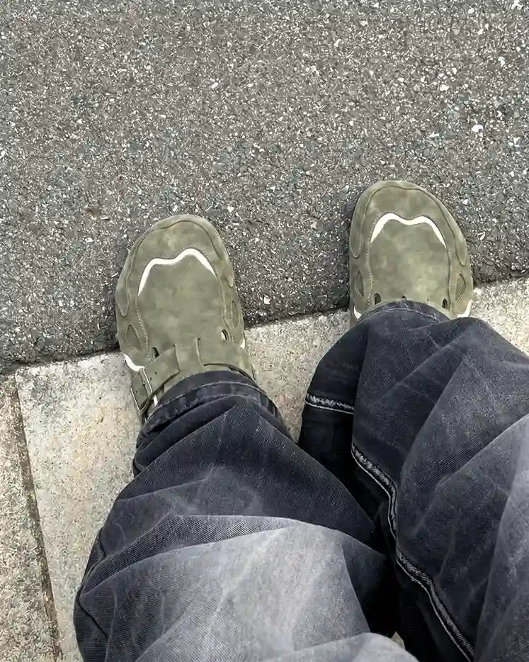 "SAYKO Green" Clogs