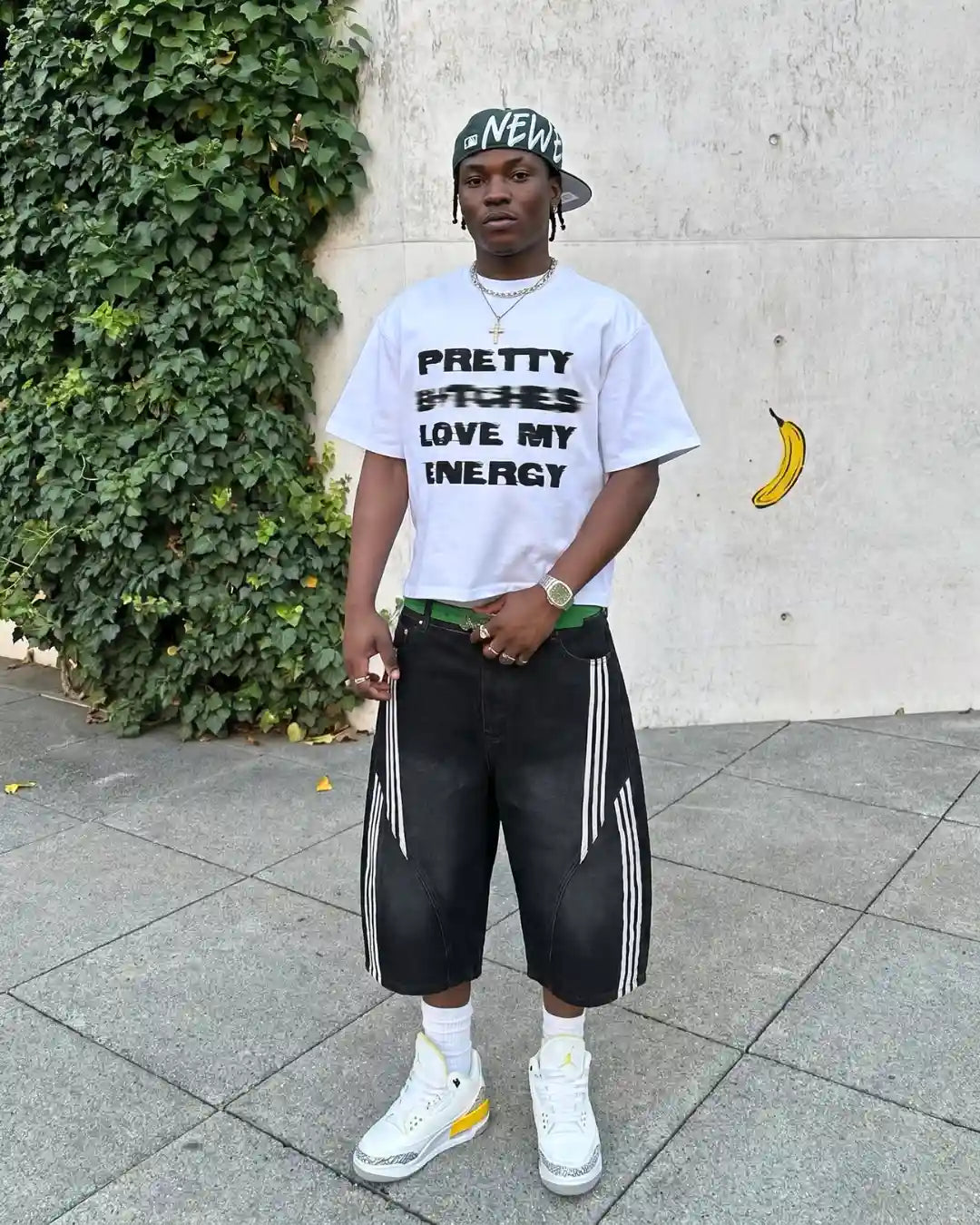 "KASUAL" Denim Jorts