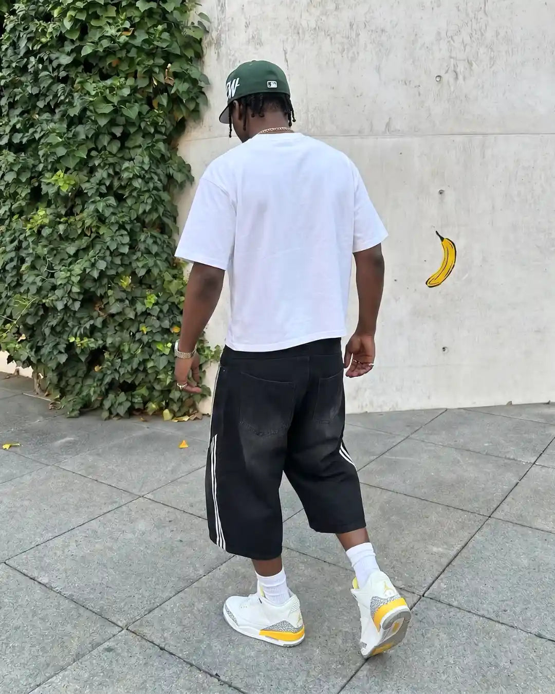 "KASUAL" Denim Jorts