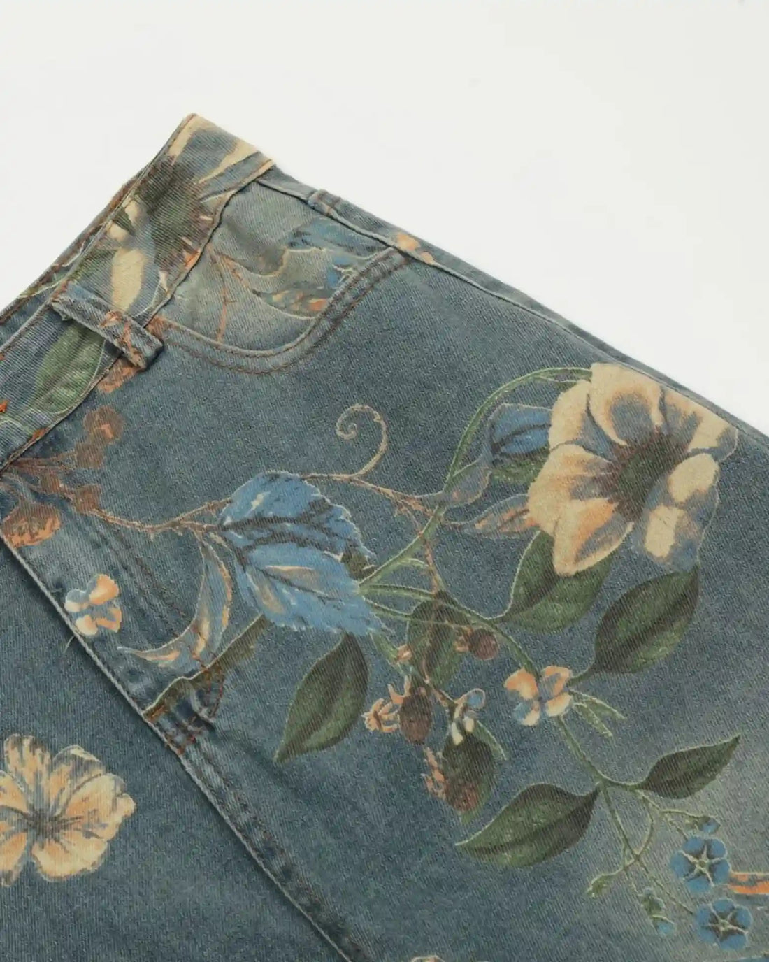 "FLORAL" Graphic Pants