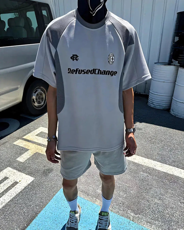"REFUSE" T-Shirt - Y - SIDE - y2k - streetwear - opium - knit - zipups